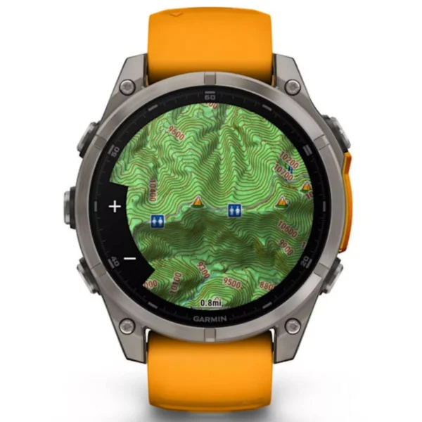 Garmin 010-02904-10 Fenix 8 Sapphire Titanium Smartwatch GPS Watch - 47mm AMOLED - Image 8