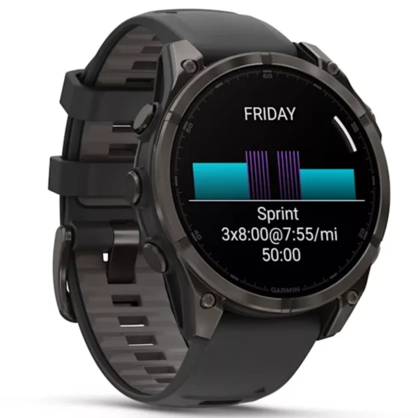 Garmin 010-02904-20 Fenix 8 Sapphire Titanium Smartwatch GPS Watch - 47mm AMOLED - Image 9