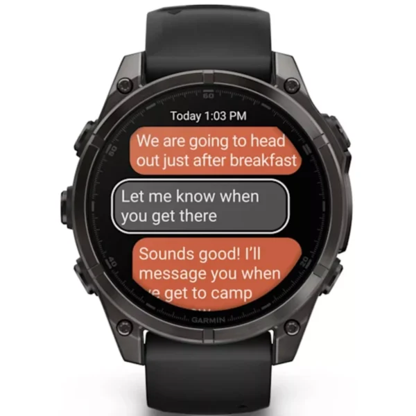 Garmin 010-02904-20 Fenix 8 Sapphire Titanium Smartwatch GPS Watch - 47mm AMOLED - Image 14