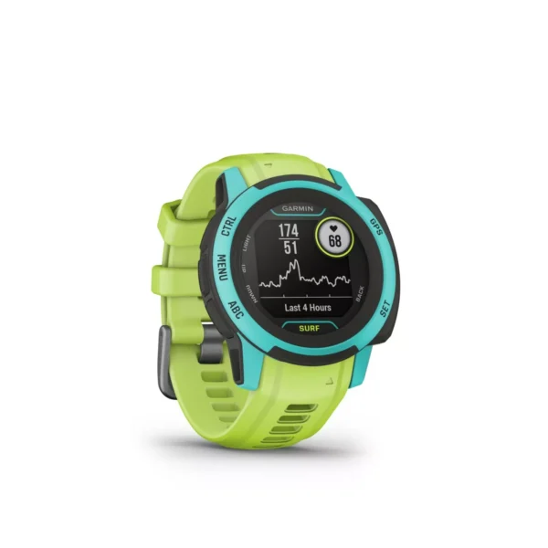 Garmin 010-02563-12 Instinct 2S Waikiki GPS Smartwatch Surf Edition Water Watch - Image 5