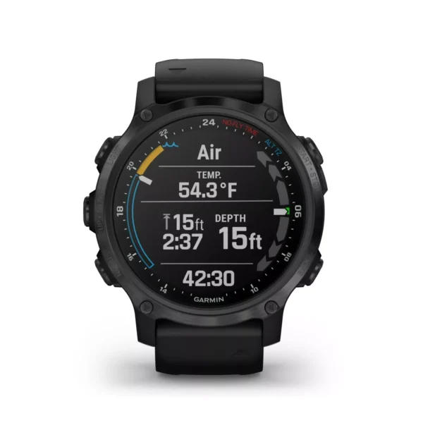 Garmin 010-02403-03 Descent Mk2S Carbon Gray Smartwatch Dive Computer GPS Watch - Image 7