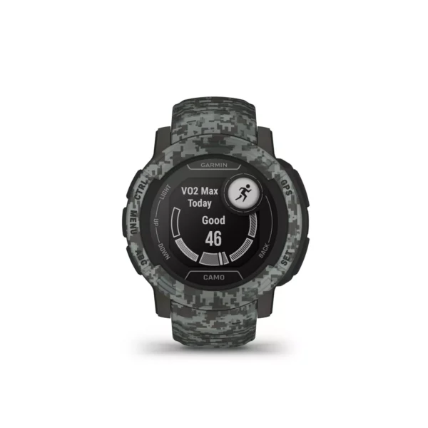 Garmin 010-02626-13 Instinct 2 Graphite 45mm GPS Smartwatch Camo Edition Watch - Image 6