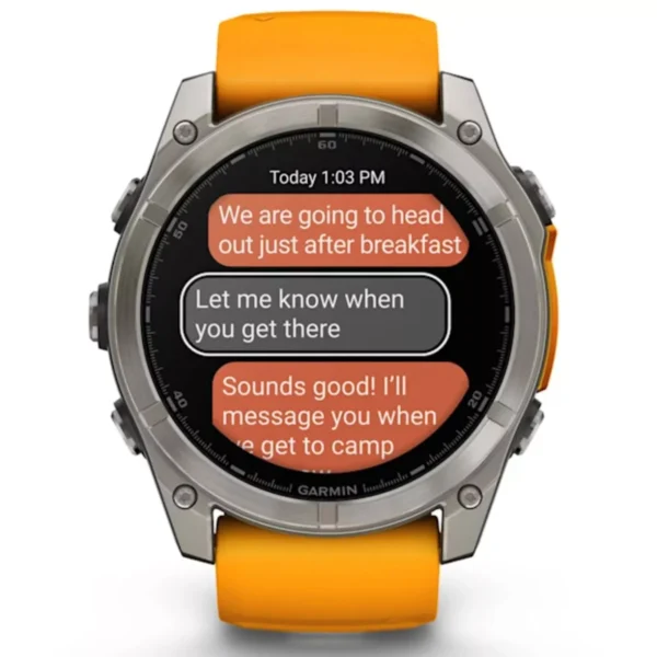 Garmin 010-02905-10 Fenix 8 Sapphire Smartwatch Athlete GPS Watch - 51 mm AMOLED - Image 5