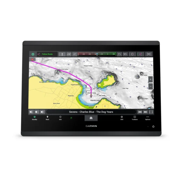 Garmin 010-02919-03 GPSMAP 1643xsv SideVü, ClearVü and Traditional CHIRP Sonar with Mapping