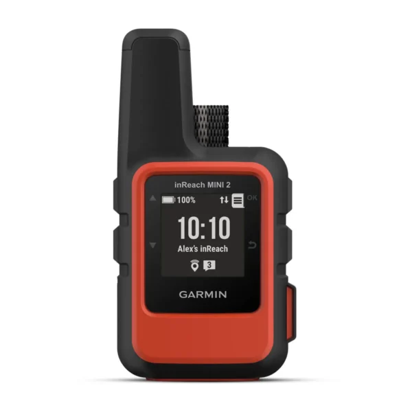 Garmin 010-02602-00 inReach Mini 2 Flame Red Standard Compact Satellite Communicator