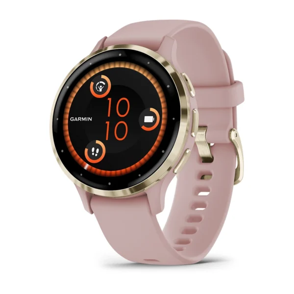 Garmin 010-02785-03 Venu 3S Dust Rose Smartwatch Fitness Tracking Watch 41mm