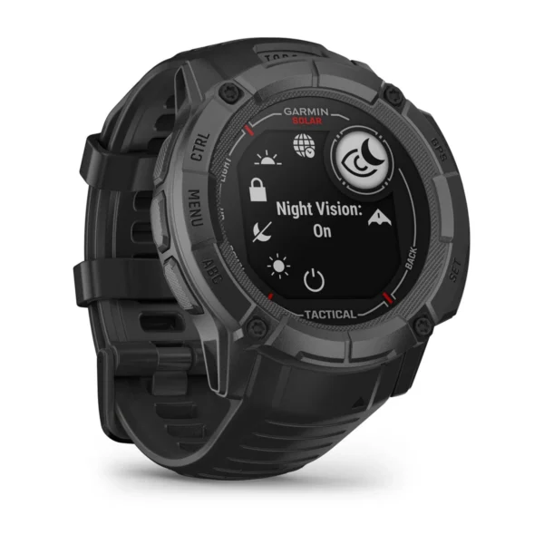 Garmin 010-02805-13 Instinct 2X Solar Tactical Edition Smartwatch Black GPS Watch - Image 3