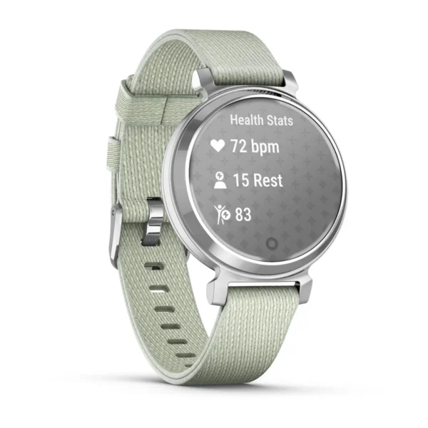 Garmin 010-02839-15 Lily 2 Classic Fitness Tracking Smartwatch Sage Gray Nylon Watch - Image 3