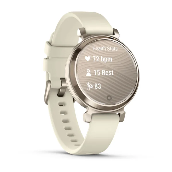 Garmin 010-02839-00 Lily 2 Fitness Tracking Smartwatch Coconut Silicone Watch - Image 2