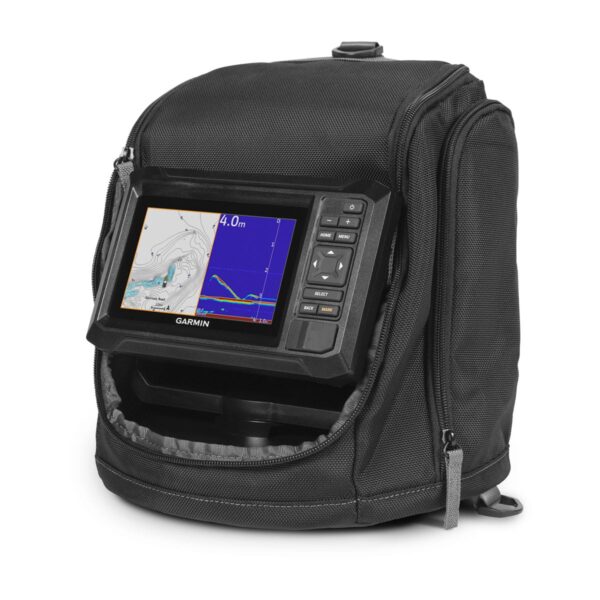 Garmin 010-02592-35 ECHOMAP UHD2 Keyed 5" and Dual Beam-IF Transducer Ice Fishing Bundle - Image 2