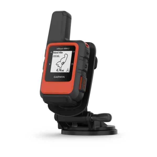 Garmin 010-02602-30 inReach Mini 2 Flame Red Compact Satellite Communicator Marine Bundle - Image 4