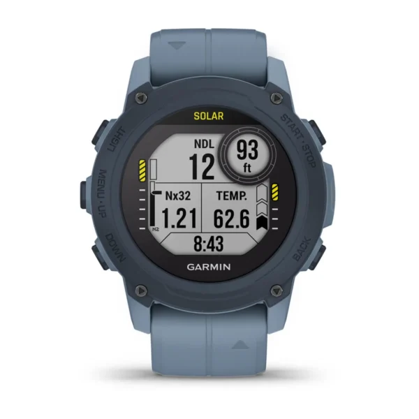 Garmin 010-02604-03 Descent G1 Solar Smartwatch Hurricane Blue Diving Watch - Image 3