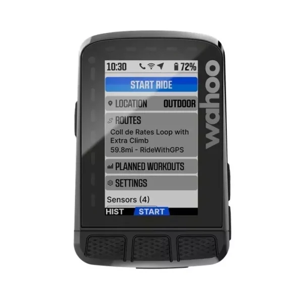 Wahoo WFCC6 ELEMNT ROAM V2 2.7” Black GPS Cycling Bicycle Computer - Image 6