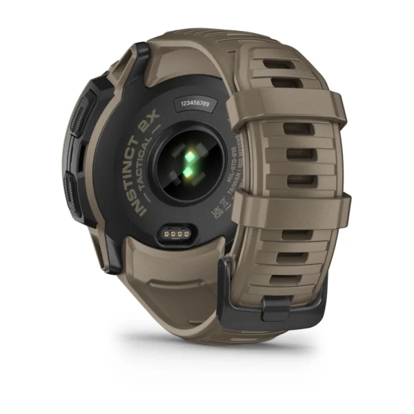 Garmin 010-02805-12 Instinct 2X Solar  Tactical Edition Tactical Edition Smartwatch Coyote Tan GPS Watch - Image 5