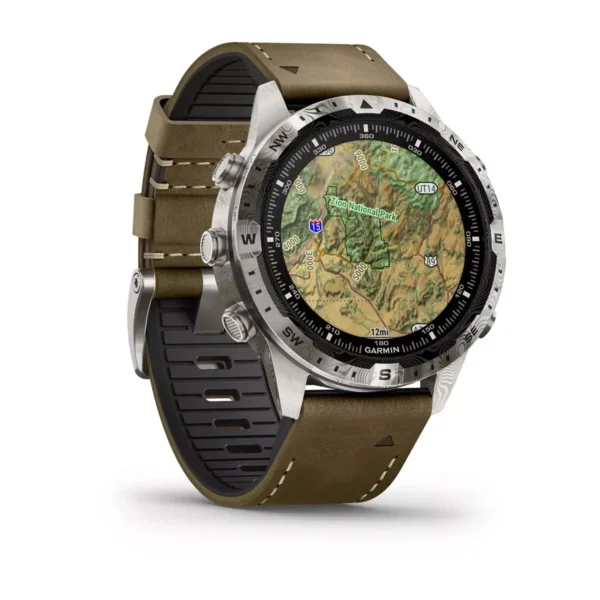Garmin 010-03393-30 MARQ Adventurer Gen 2 Damascus Steel Modern Tool GPS Watch - Image 2