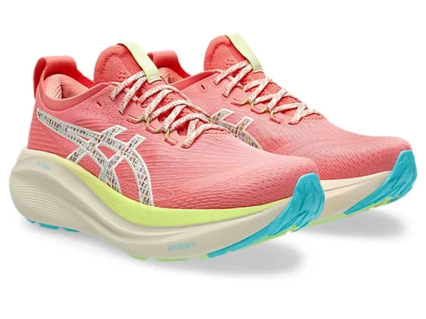 ASICS 1012B808.700 Women's Gel-Nimbus 27 TR Nature Breathing/Guava Trainer Sneaker Trail Running Shoes - Image 8