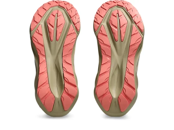 ASICS 1012B809.700 Women's Novablast 5 TR Nature Bathing/Guava Trainer Sneaker Trail Running Shoes - Image 3