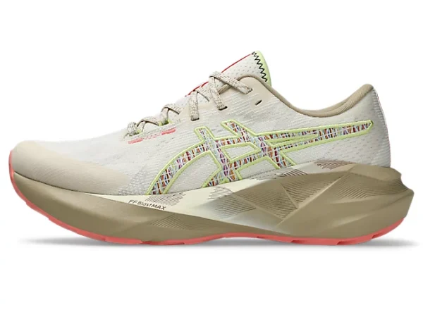 ASICS 1012B809.700 Women's Novablast 5 TR Nature Bathing/Guava Trainer Sneaker Trail Running Shoes - Image 2