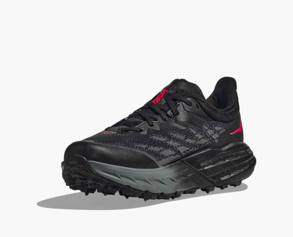 Hoka Women's Speedgoat 5 GTX Spike Black Trail Running Shoes - Image 4