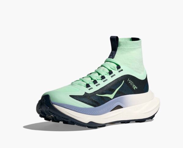 Hoka Women's Tecton X 3 Mint Flourite Trail Running Shoes - Image 5