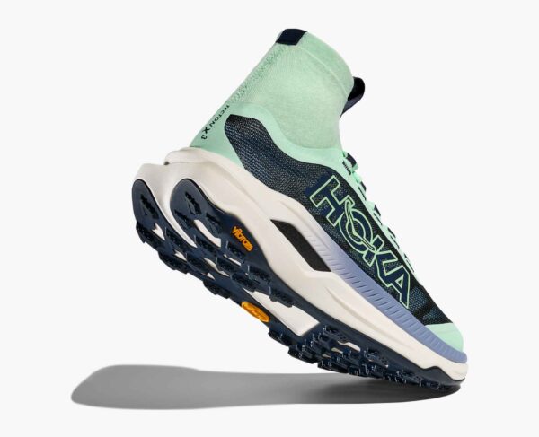 Hoka Women's Tecton X 3 Mint Flourite Trail Running Shoes - Image 4