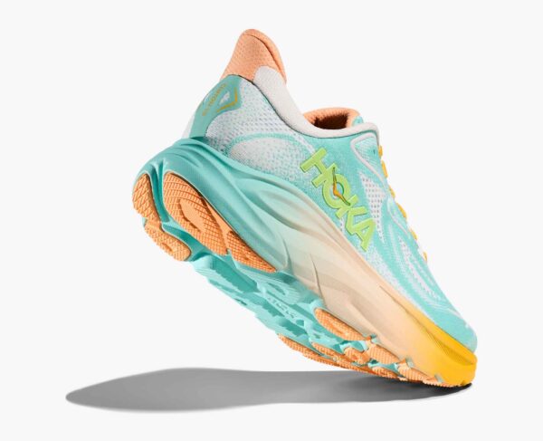 Hoka Men's Clifton 10 Blue Spark Everyday Running Shoes - Image 3