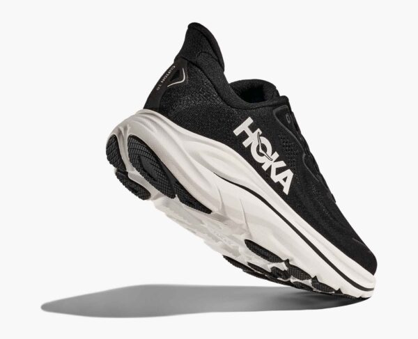 Hoka Men's Clifton 10 Black Everyday Running Shoes - Image 3