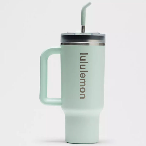Lululemon INsulated 40oz Mint Breeze Tumbler Water Bottle