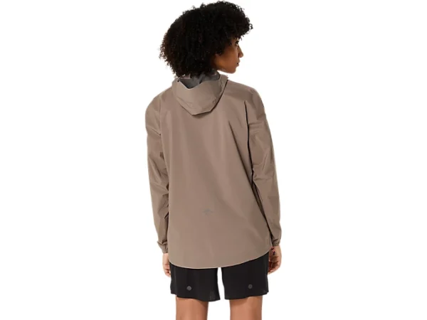 ASICS 2012D202.020 Women's Fujitrail Elite Waterproof Full Zip Trail Running Jacket - Image 11