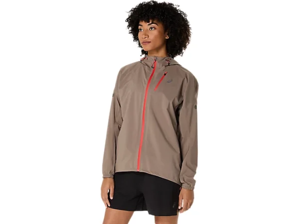 ASICS 2012D202.020 Women's Fujitrail Elite Waterproof Full Zip Trail Running Jacket - Image 10