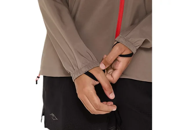 ASICS 2012D202.020 Women's Fujitrail Elite Waterproof Full Zip Trail Running Jacket - Image 8