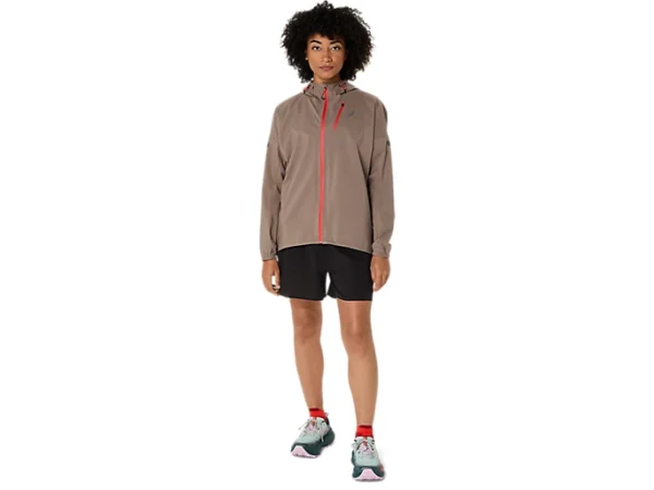 ASICS 2012D202.020 Women's Fujitrail Elite Waterproof Full Zip Trail Running Jacket - Image 2