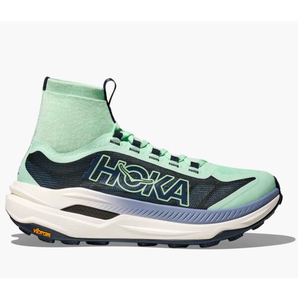 Hoka Women's Tecton X 3 Mint Flourite Trail Running Shoes