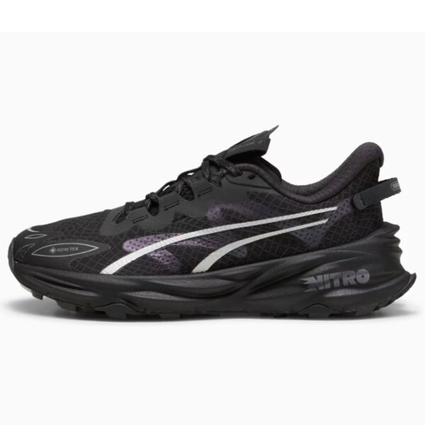 PUMA 379795_01 Women's SEASONS Fast-Trac NITRO 3 GORE-TEX Black Trail Running Shoes