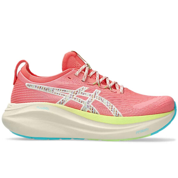 ASICS 1012B808.700 Women's Gel-Nimbus 27 TR Nature Breathing/Guava Trainer Sneaker Trail Running Shoes