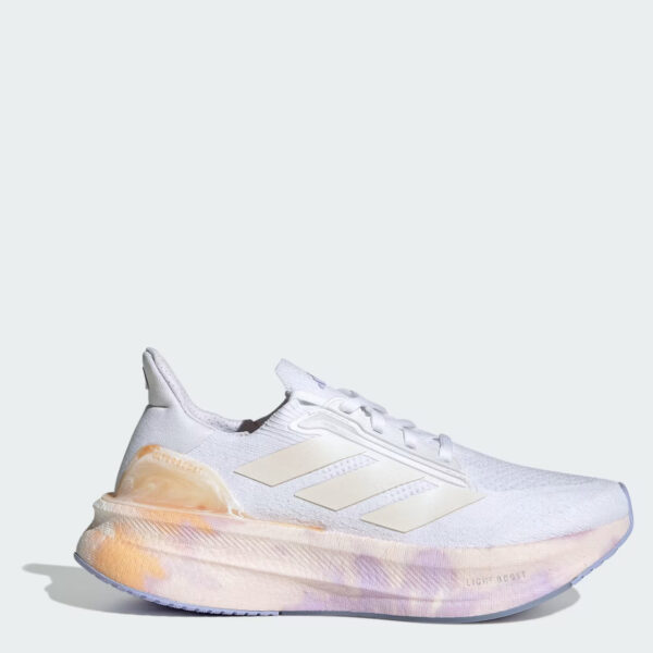 Adidas JI1513 Women's Ultraboost 5X Cloud White Tie Dye Running Shoes
