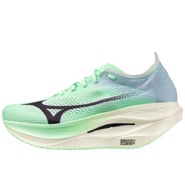 Mizuno 411498 Unisex Wave Rebellion Pro 3 Neo Mint/Black Running Shoes