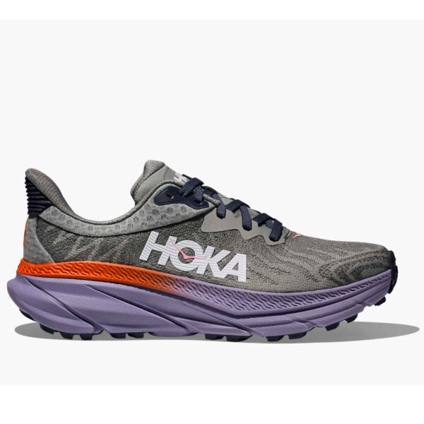 Hoka Women's Challenger 7 Glactic Grey Trail Running Shoes