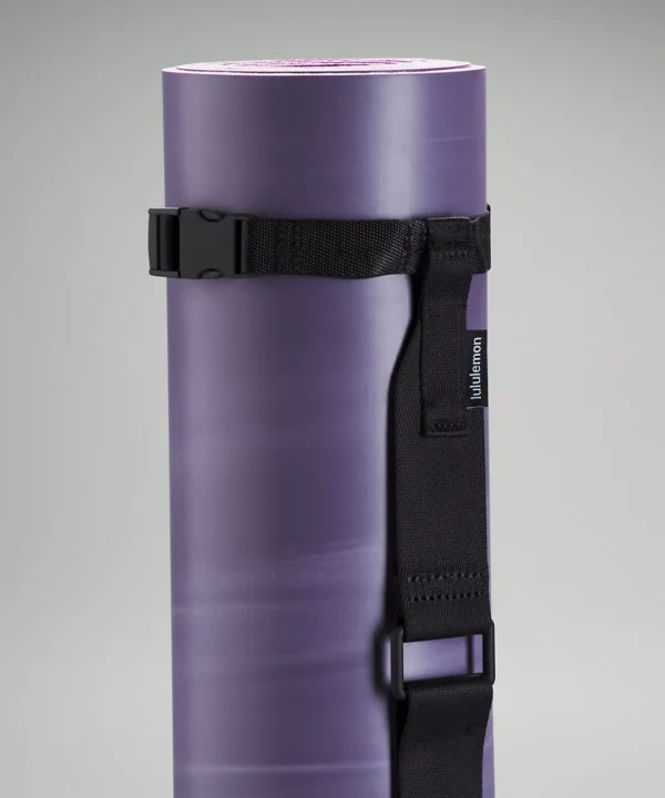 Lululemon Adjustable Black Yoga Mat Strap - Image 3