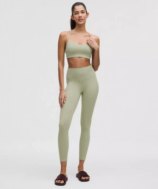 Lululemon Women's Align High-Rise 25" Leggings Fog Green Pants - Image 5