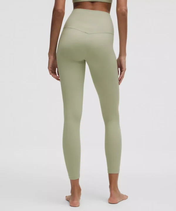 Lululemon Women's Align High-Rise 25" Leggings Fog Green Pants - Image 4