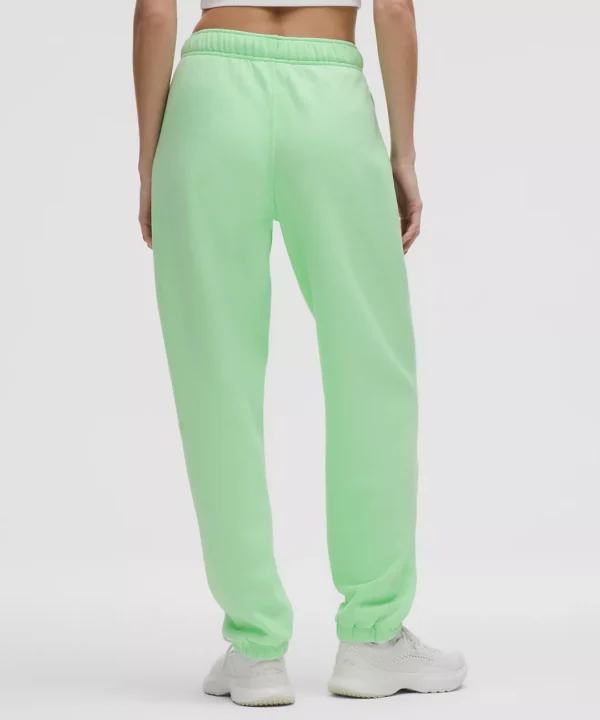 Lululemon Women's Scuba Mid-Rise Oversized Citra Lime Jogger Pants - Image 5
