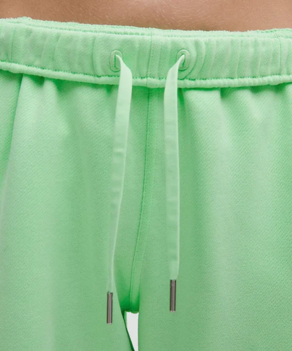 Lululemon Women's Scuba Mid-Rise Oversized Citra Lime Jogger Pants - Image 4