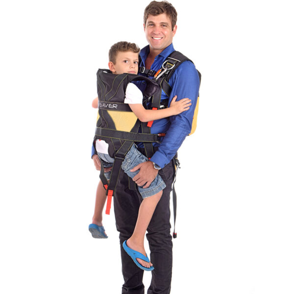 Skysaver Fire Fighter Military Grade Ultimate Lifesaving Self Rescue Attachable Child Harness