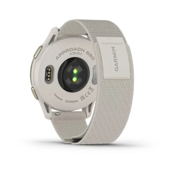 Garmin 010-03010-01 Approach S50 Golf Smartwatch Ivory ComfortFit Nylon Watch - Image 12