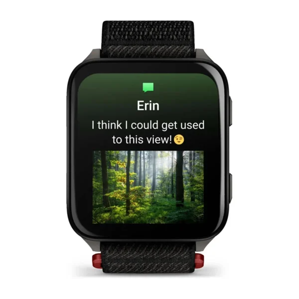Garmin 010-02980-00 Venu X1 Black ComfortFit Nylon Band Smartwatch Fitness Watch - Image 4