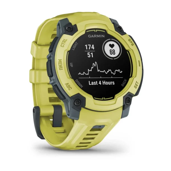 Garmin 010-02933-01 Instinct E Electric Lime Smartwatch Limited GPS Watch 45mm - Image 2