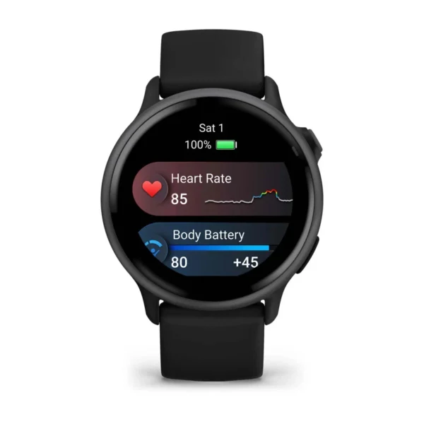 Garmin 010-02985-00 Vivoactive 6 Slate with Black Band Smartwatch Fitness Watch - Image 3