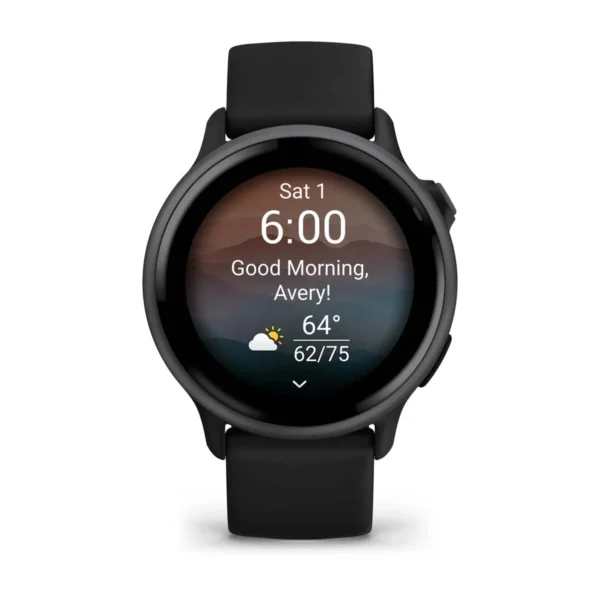 Garmin 010-02985-00 Vivoactive 6 Slate with Black Band Smartwatch Fitness Watch - Image 4