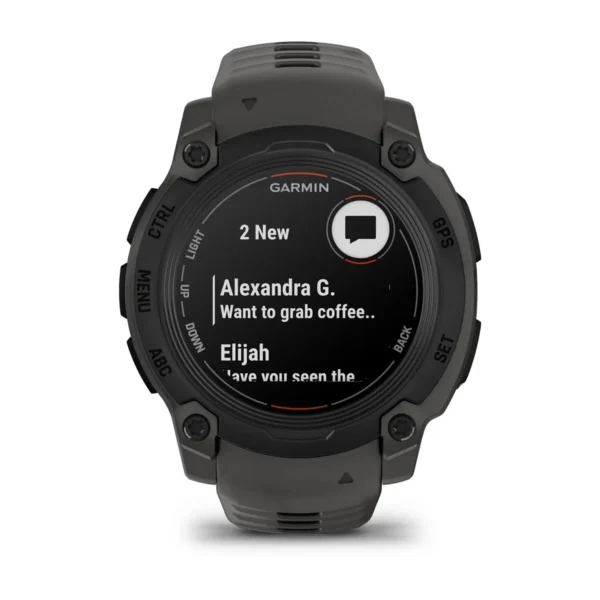 Garmin 010-02932-00 Instinct E Black Charcoal Smartwatch Rugged GPS Watch 40mm - Image 4